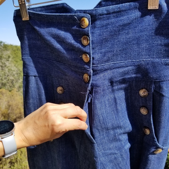 Super high waist sailor jeans - Medium - Picture 3 of 7